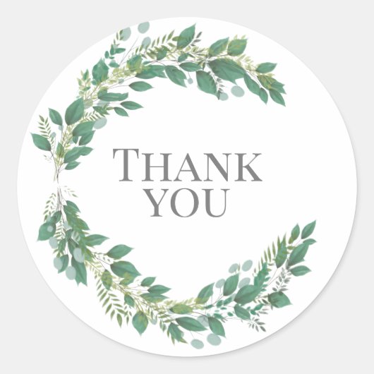 Envelopsluitingen/stickers Ronde Sticker (Voorkant)