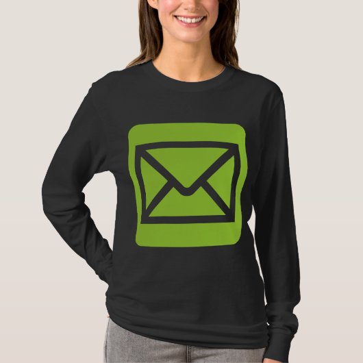 Envelopteken - Martian Green T-shirt (Voorkant)