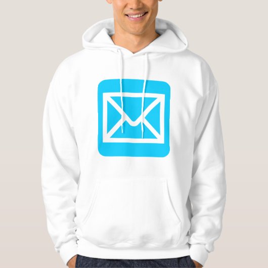 Envelopteken - Sky Blue Hoodie (Voorkant)