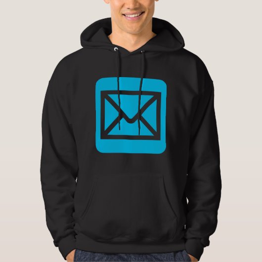 Envelopteken - Sky Blue Hoodie (Voorkant)