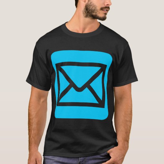 Envelopteken - Sky Blue T-shirt (Voorkant)