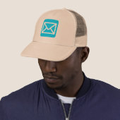 Envelopteken - Sky Blue Trucker Pet (In situ)