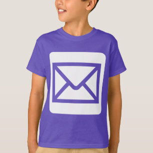 Envelopteken - wit t-shirt