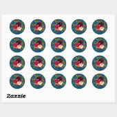 envelopzegel ronde sticker (Vel)