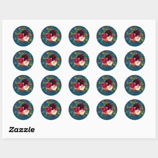 envelopzegel ronde sticker (Vel)