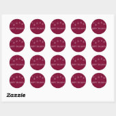 Envelopzegels Ronde Sticker (Vel)