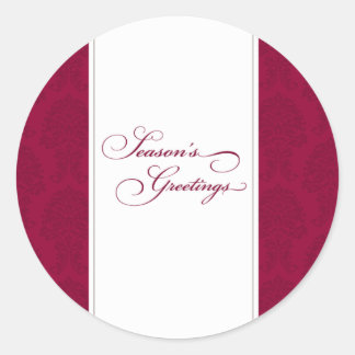 Envelopzegels Ronde Sticker