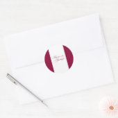 Envelopzegels Ronde Sticker (Envelop)