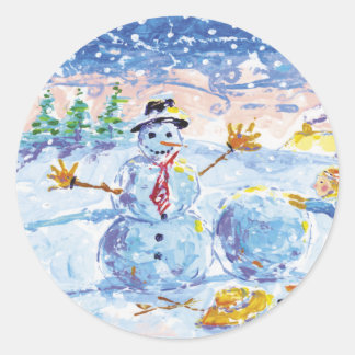 Envelopzegels Ronde Sticker