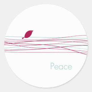 Envelopzegels Ronde Sticker