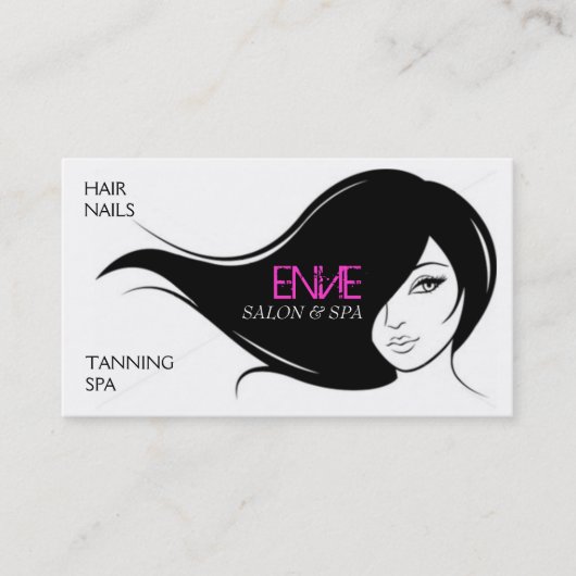 Envie - Hair Salon Visitekaartje (Voorkant)