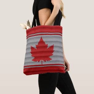 Enviro-vriendelijke Canadese Canvas tas Retro Mapl
