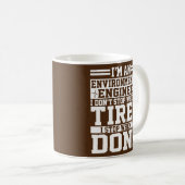 Environmental Engineer Apparel Unieke Engineers Koffiemok (Voorkant rechts)