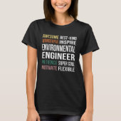 Environmental Engineer Appreciation T-shirt (Voorkant)
