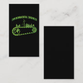 Environmental Engineer Environment Engineering Visitekaartje (Voorkant / Achterkant)