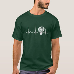 Environmental Engineer Heartbeat T-shirt