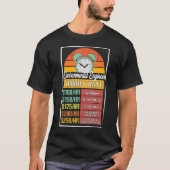 Environmental Engineer Hourly Rate Gag T-shirt (Voorkant)
