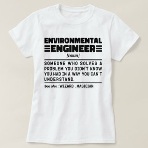 Environmental Engineer Noun Natuur Protector Funny T-shirt