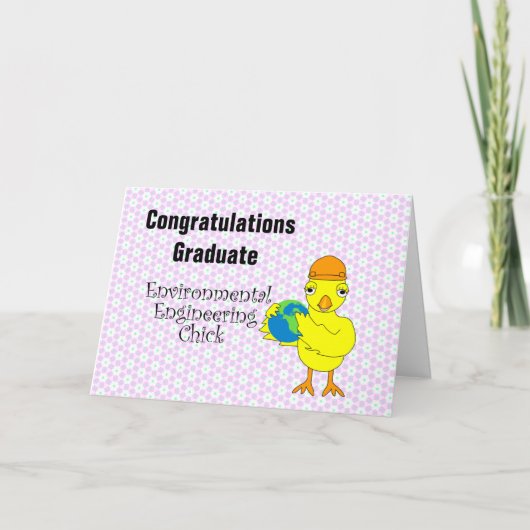 Environmental Engineering Chick Afstuderen Kaart (Voorkant)