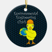 Environmental Engineering Chick Keramisch Ornament (Voorkant)