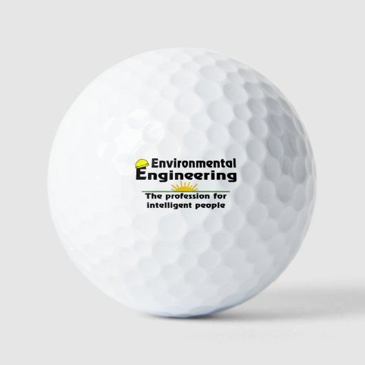 Environmental Engineering Genius Golfballen (Voorkant)