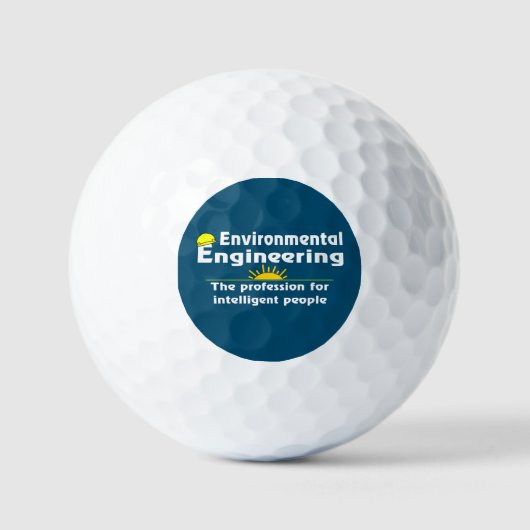 Environmental Engineering Genius Golfballen (Voorkant)