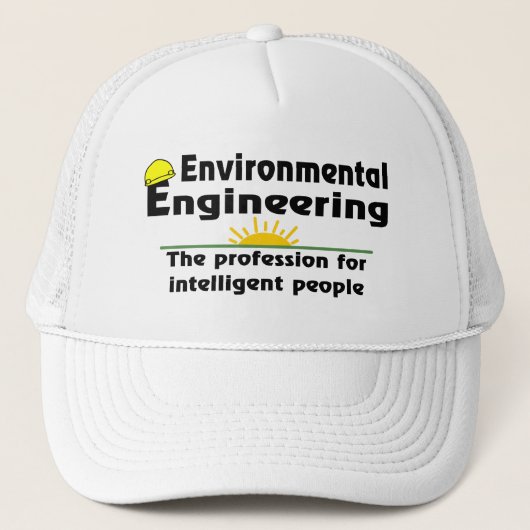 Environmental Engineering Genius Trucker Pet (Voorkant)