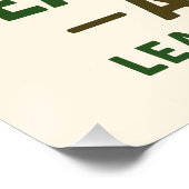 Environmental Frog Brigade – Earth First, Always Perfect Poster (Hoek)