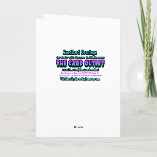 Environmental Humor Card Kaart (Achterkant)