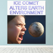 Environmental Impact canvas print (Insitu (Houten vloer))