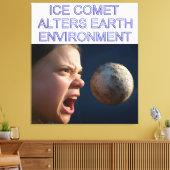 Environmental Impact canvas print (Insitu (Woonkamer))