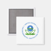 Environmental Protection Agency EPA Logo Environme Magneet (Voorkant / Achterkant)