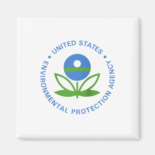 Environmental Protection Agency EPA Logo Environme Magneet (Voorkant)