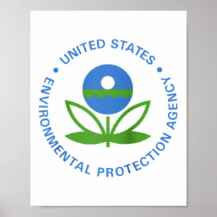 Environmental Protection Agency EPA Logo Environme Poster