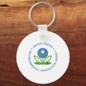 Environmental Protection Agency EPA Logo Environme Sleutelhanger (Voorkant)