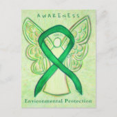 Environmental Protection Awareness Ribbon Kaarten (Voorkant)