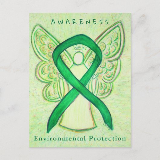 Environmental Protection Awareness Ribbon Kaarten (Voorkant)