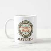 Environmental Science Major Personalized Mug Gift Koffiemok (Links)