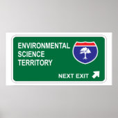 Environmental Science Next Exit Poster (Voorkant)