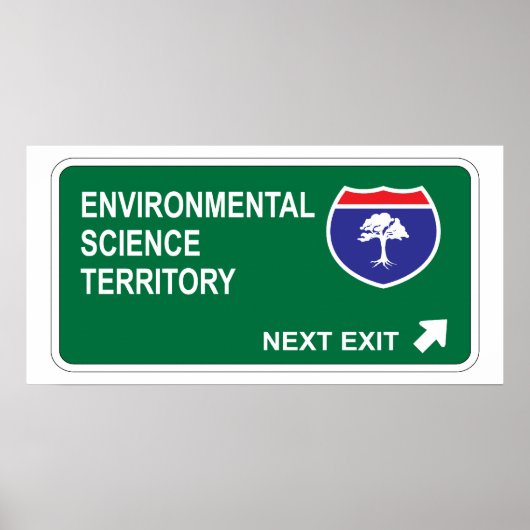 Environmental Science Next Exit Poster (Voorkant)