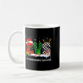 Environmental Specialist Christmas Lights Red Plai Koffiemok (Links)