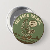 Environmentalist Plant Lover Binoculars Ronde Button 7,6 Cm (Voorkant /achterkant)