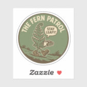 Environmentalist Plant Lover Binoculars Sticker (Vel)