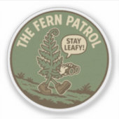 Environmentalist Plant Lover Binoculars Sticker (Voorkant)