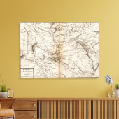 Environs d'Angouleme Canvas Afdruk (Insitu (Woonkamer))