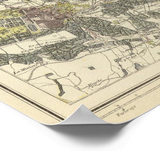 Environs Paris Poster (Hoek)