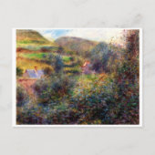 Environs van Berneval, Auguste Renoir Briefkaart (Voorkant)