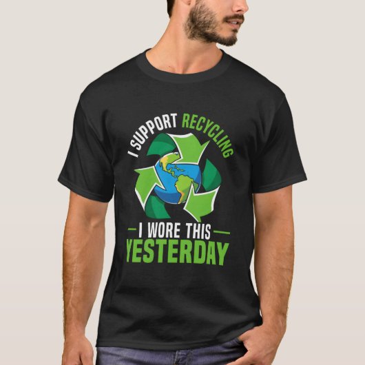 Environtalist Nature Recycling Mother Eh Day T-shirt (Voorkant)