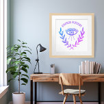 ENVISION SUCCES Motivatie Inspirerend Boho Eye Poster<br><div class="desc">Ik hoop dat je deze op maat gemaakte kunst leuk vindt. Houd de tekst zoals hij is of voeg je eigen tekst toe om hem aan te passen door hierboven op "personaliseren" te klikken. U kunt ook de tekst, het lettertype, de kleuren en de achtergrondkleur wijzigen. U kunt een eenvoudig...</div>