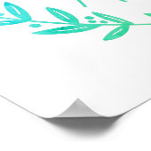 ENVISION SUCCES Motivatie Inspirerend Boho Eye Poster (Hoek)